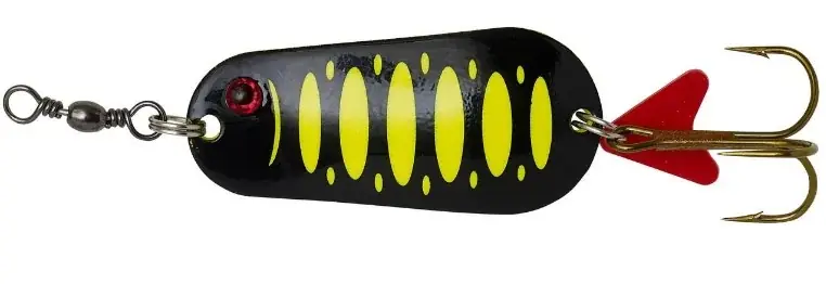 Must-Have DAM Effzett Standard Spoon 45g Fluo Gelb/Schwarz UV