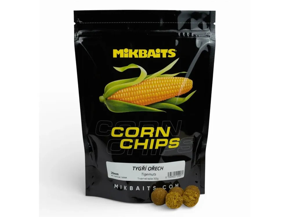 Corn Chips boilie Tygří ořech Ověřený