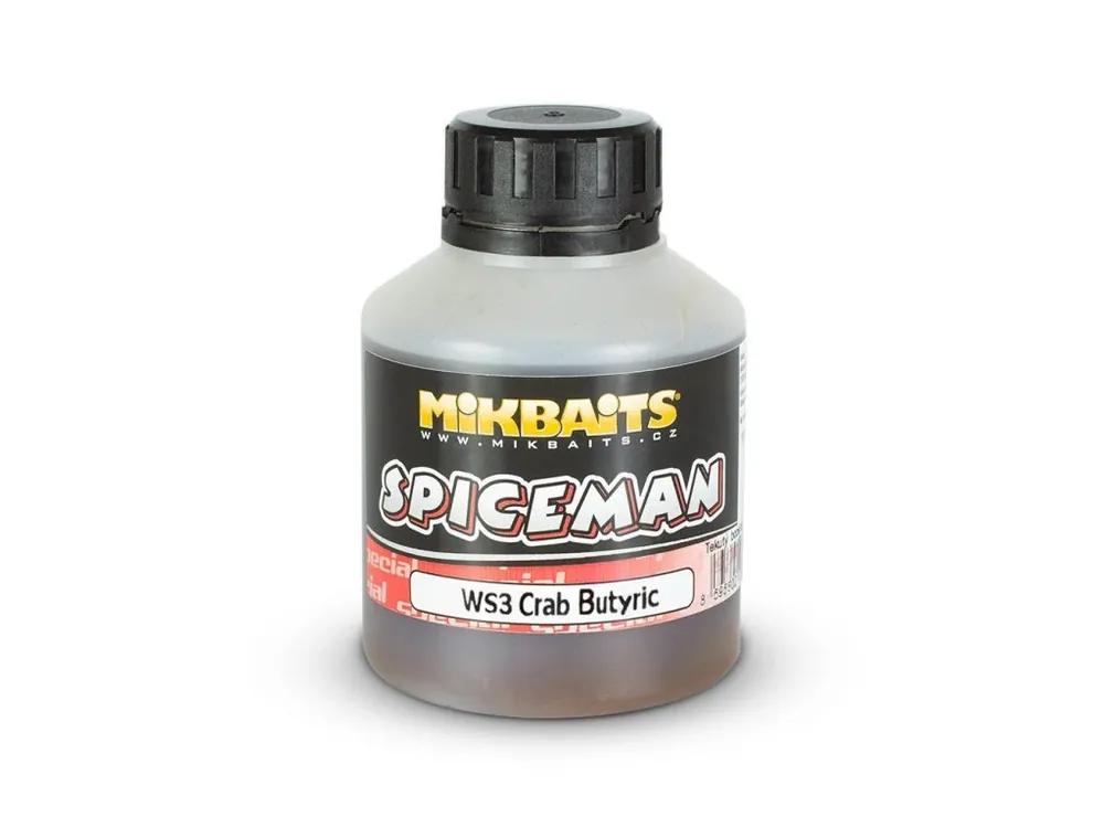 Mikbaits Spiceman WS booster 250ml WS3 Crab Butyric Víkendová Akce
