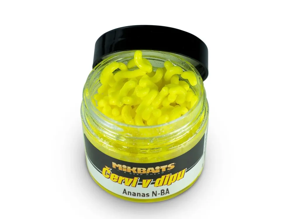 Značkový Mikbaits Červi v dipu 50ml