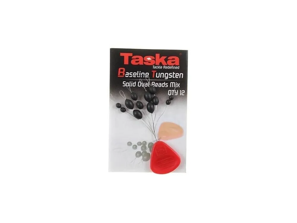 Výhodná Nabídka Taska Tungsten Set oválných korálků (4,6,8mm) po 4ks