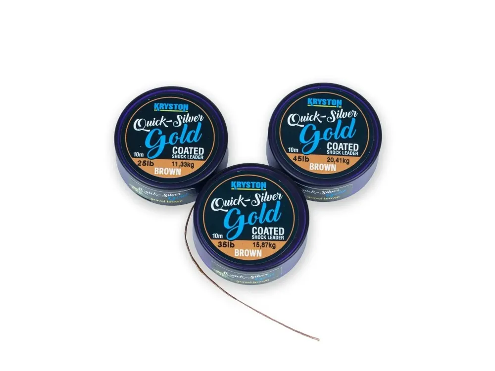 Kryston potahované šňůrky Quicksilver Gold Cenově Výhodný
