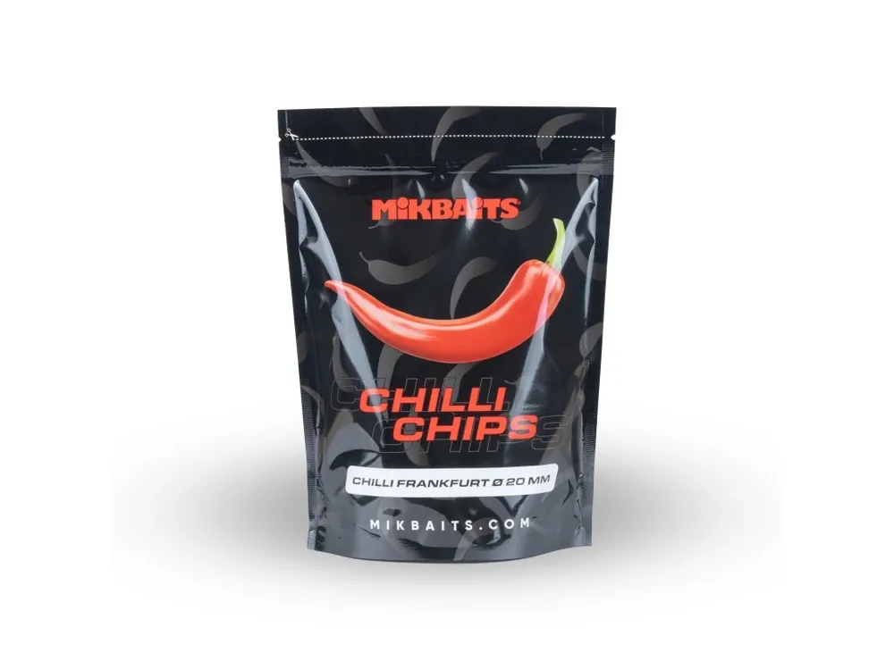 Akce Mikbaits Chilli Chips boilie Chilli Frankfurt