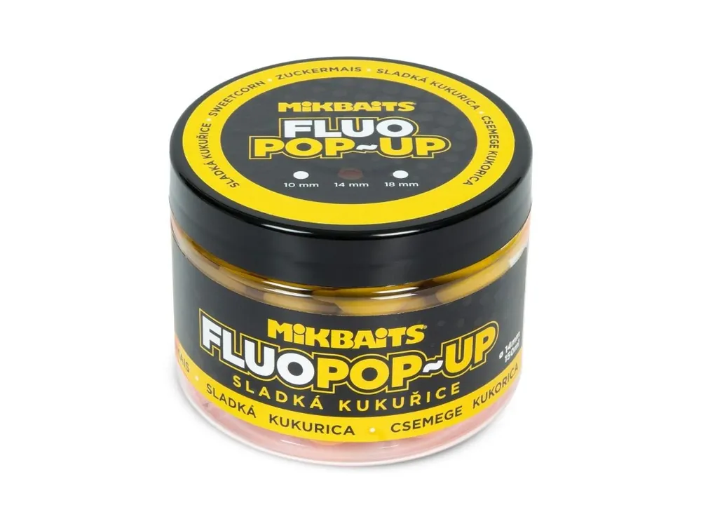 Aktuální Mikbaits Plovoucí fluo boilie 150ml 150ml Sladká kukuřice
