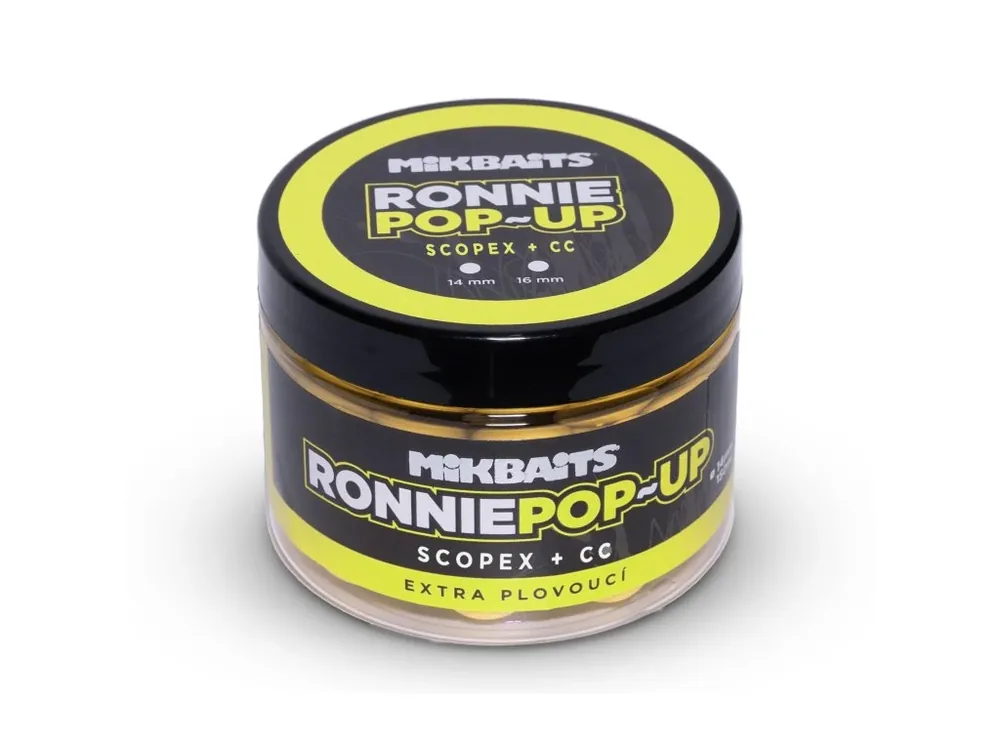 Tovární Cena Mikbaits Ronnie pop-up 150ml Scopex + CC