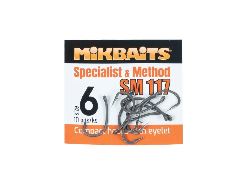 Odeslání Ihned Mikbaits SPECIALIST & METHOD háčky SM 117 hook 10ks