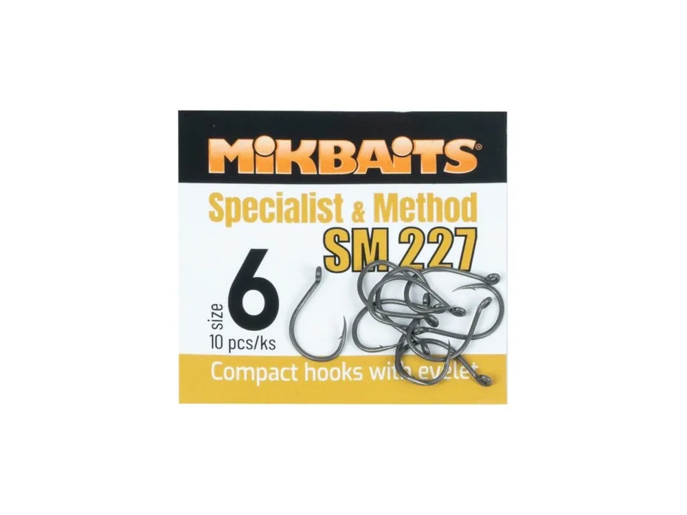 Mikbaits SPECIALIST & METHOD háčky SM 227 hook 10ks Hit Sezóny