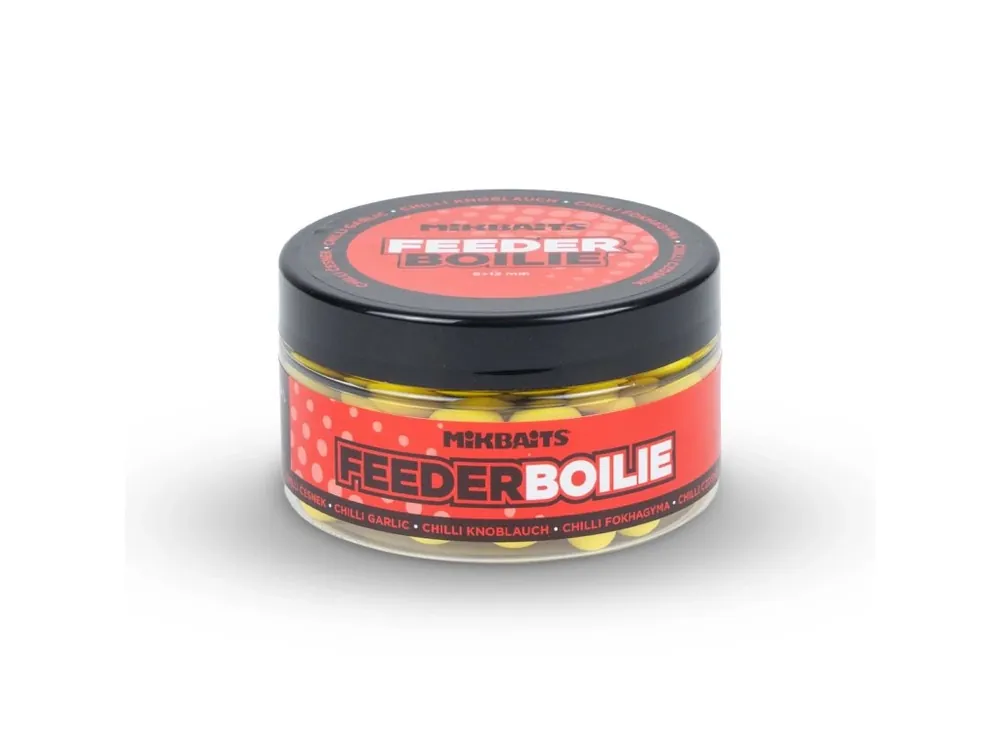 Mikbaits Feeder boilie 100ml Chilli Česnek Cenová Bomba