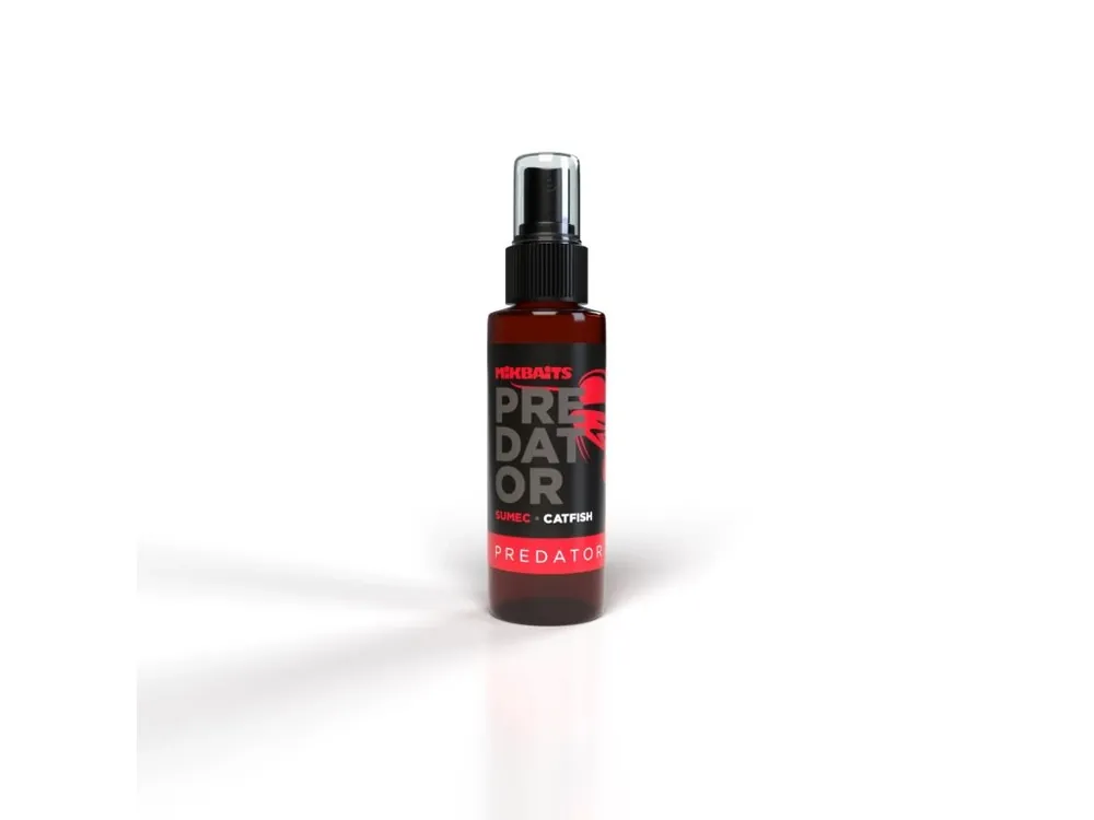 Oblíbený Mikbaits Predator spray 30ml Sumec