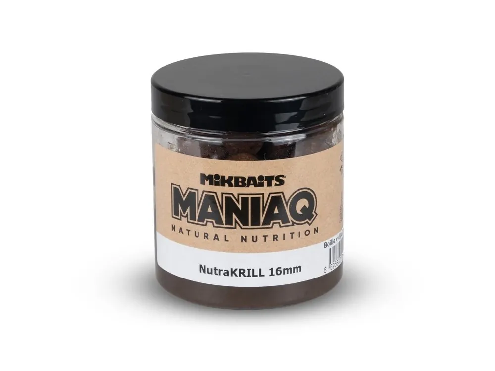 Mikbaits ManiaQ boilie v dipu 250ml NutraKRILL Cenový Hit