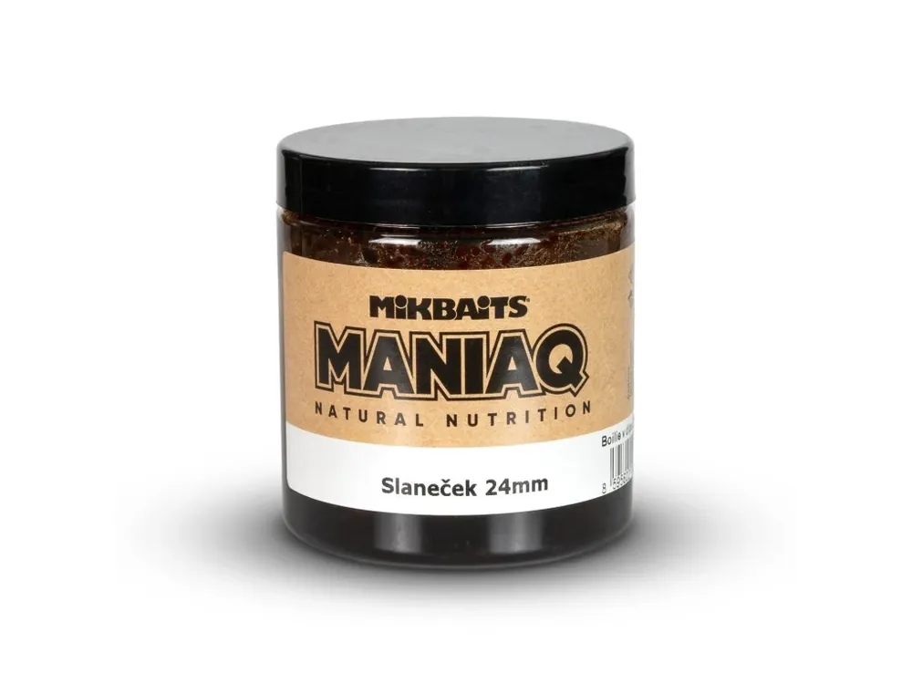 Mikbaits ManiaQ boilie v dipu 250ml Slaneček Akce