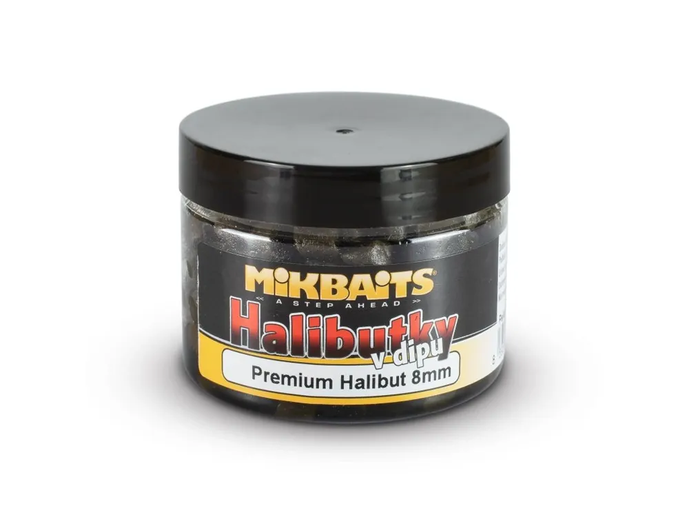 Mikbaits Halibutky v dipu Premium Halibut Top Prodej