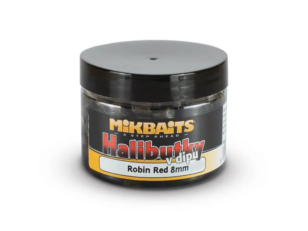 Mikbaits Halibutky v dipu Robin Red Halibut Odeslání Ihned