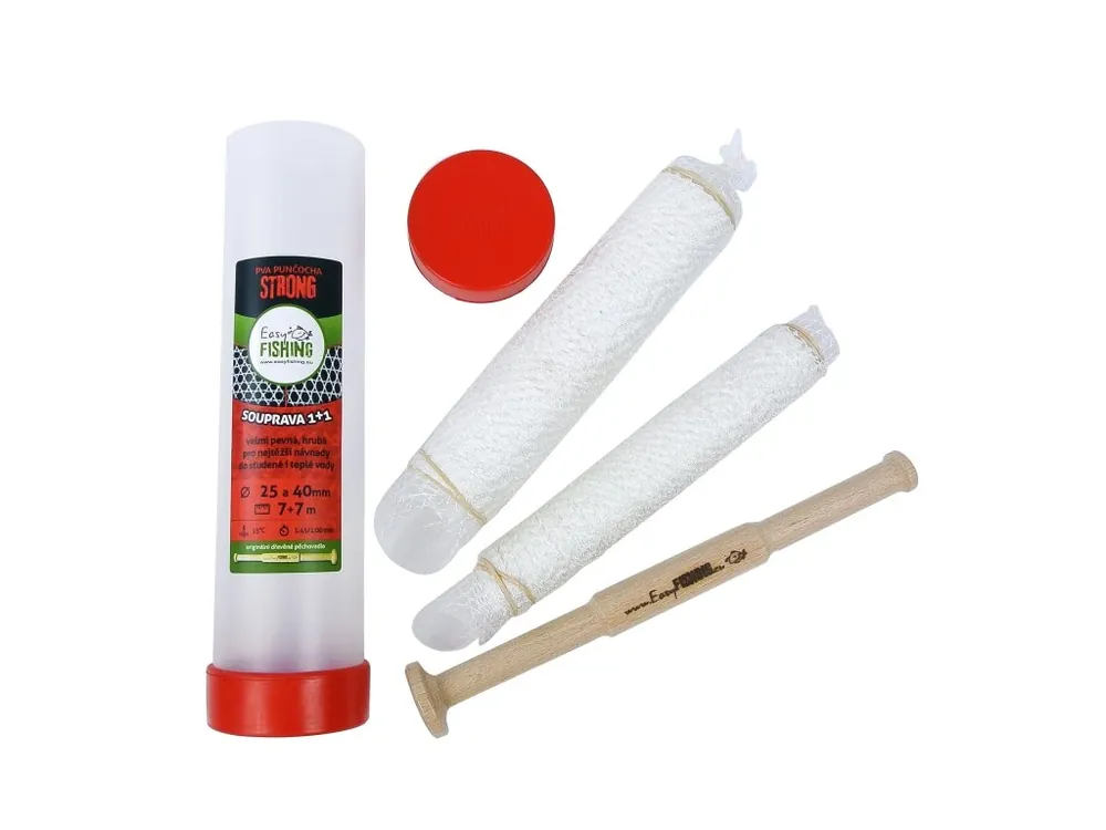 Nízká Cena EasyFISHING 7+7m komplet PVA punčocha STRONG 25+40mm