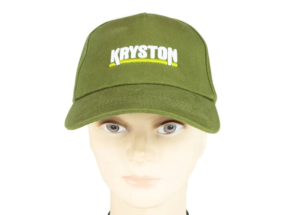 Bezpečná Platba Kryston oblečení Čepice Base cap zelená