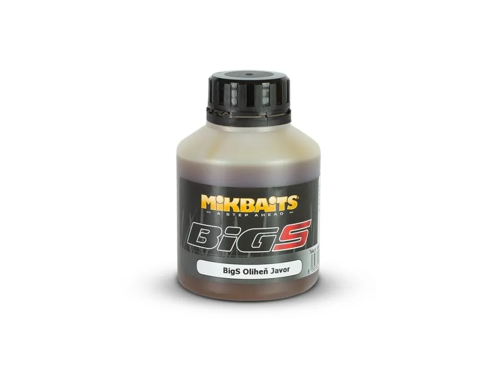 Mikbaits BiG booster 250ml BigS Oliheň Javor Přímo Od Výrobce