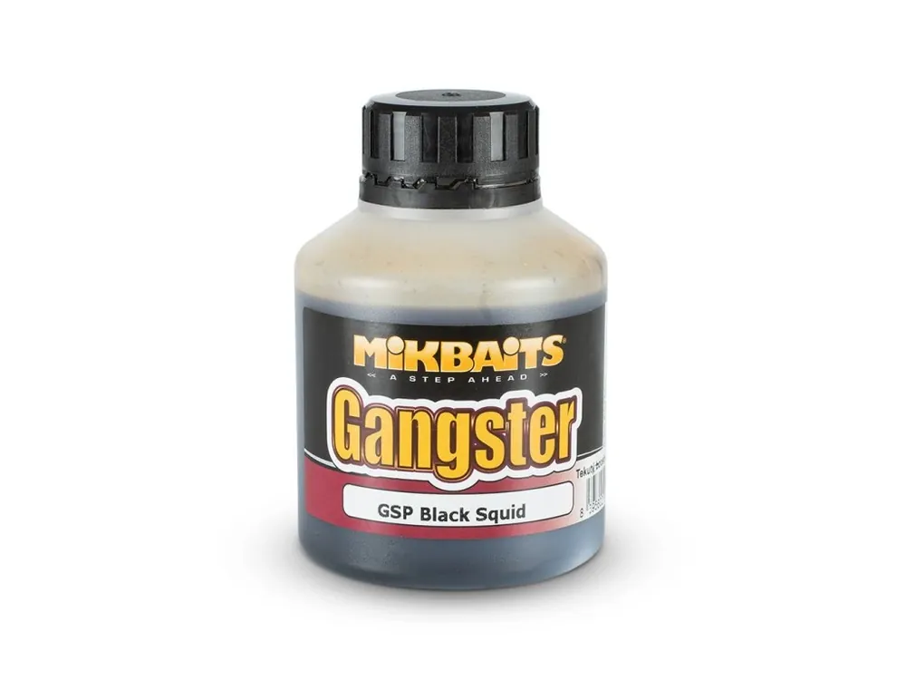 Mikbaits Gangster booster 250ml GSP Black Squid Speciální Cena