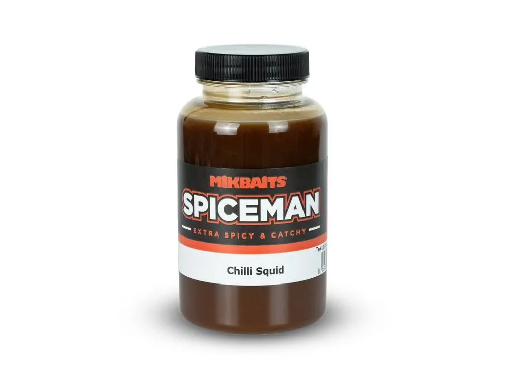 Mikbaits Spiceman booster 250ml Chilli Squid Speciální Cena