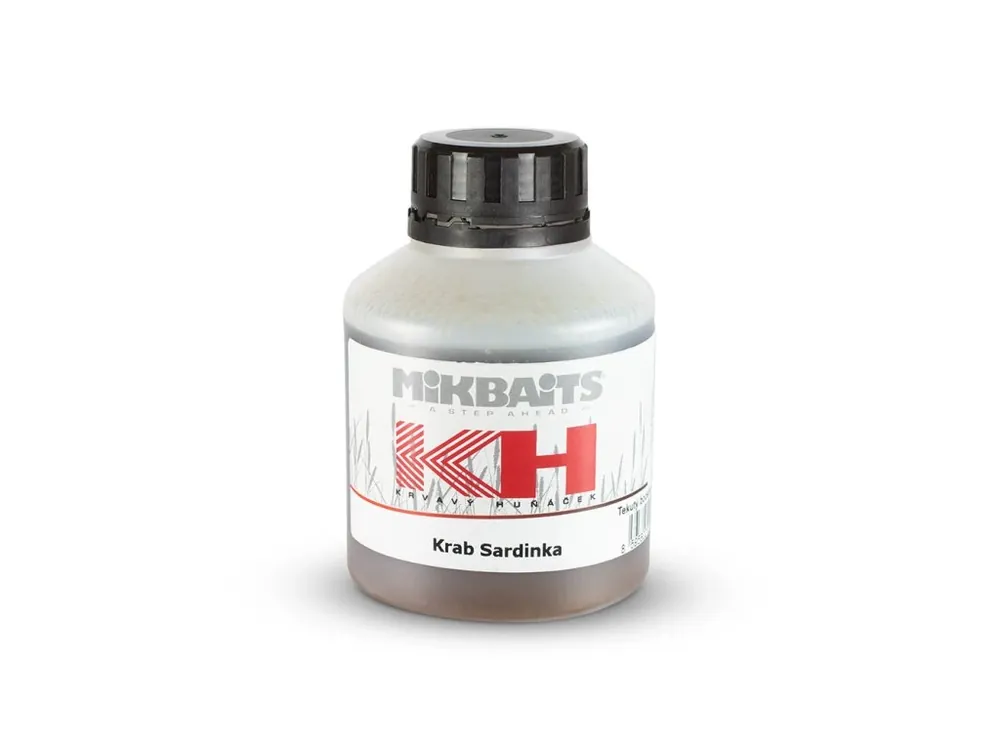 Nakupujte Hned Mikbaits Krvavý Huňáček booster 250ml Krab Sardinka