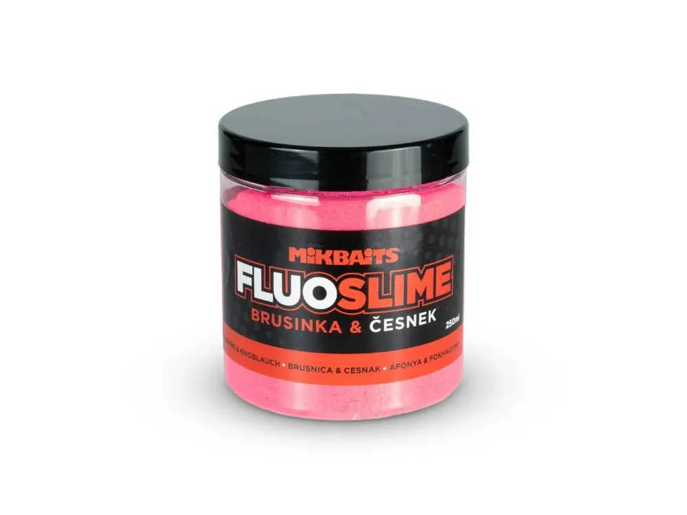 Bezpečná Platba Mikbaits Fluo slime obalovací dip 100g Brusinka Česnek