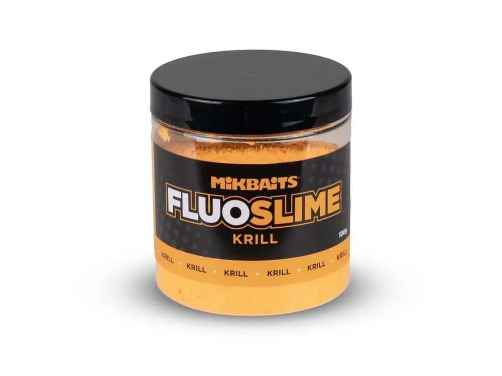 Časově Omezené Mikbaits Fluo slime obalovací dip 100g Krill