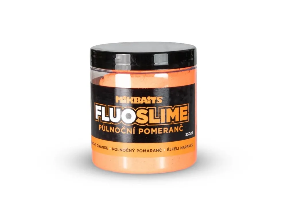Nakupujte Hned Mikbaits Fluo slime obalovací dip 100g Půlnoční pomeranč
