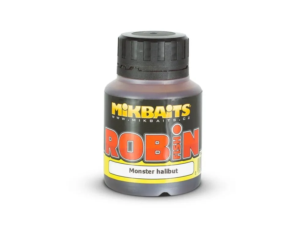 Mikbaits Robin Fish dip 125ml Monster halibut Poslední Šance