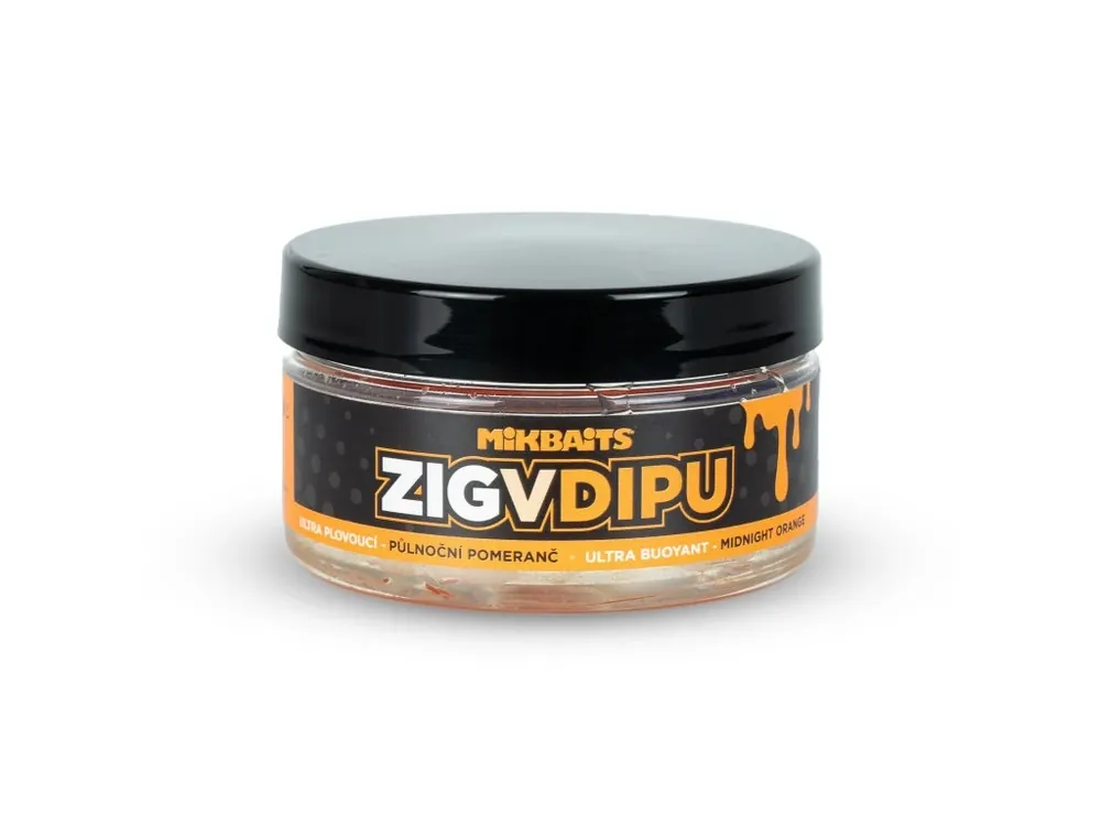 Nejlepší Cena Mikbaits Zig ultra plovoucí v dipu Půlnoční pomeranč 15mm