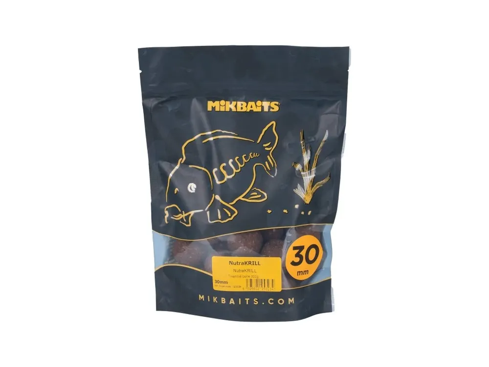 Mikbaits ManiaQ boilie 300g NutraKRILL 30mm Vysoce Kvalitní