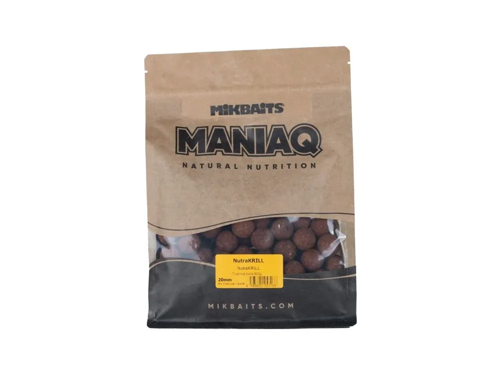 Mikbaits ManiaQ boilie NutraKRILL Nová Kolekce
