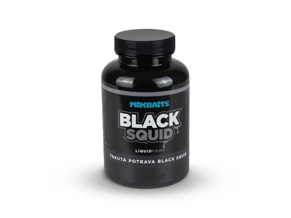 Super Cena Mikbaits Tekuté potravy 300ml Black Squid