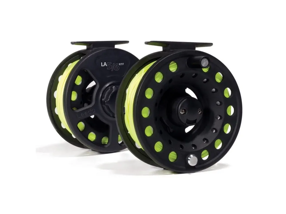Autentický Leeda Muškařský naviják RTF Fly Reel WF6F Fly Line