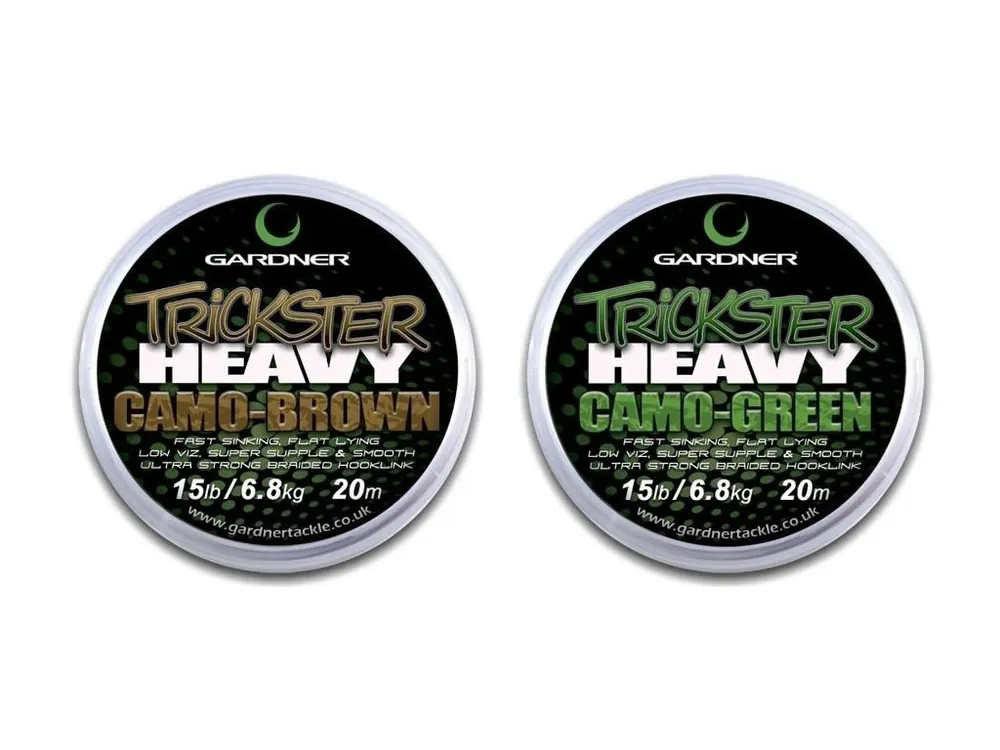 Sleva Gardner Spl. šňůra návazcová Trickster Heavy 20m/15lb