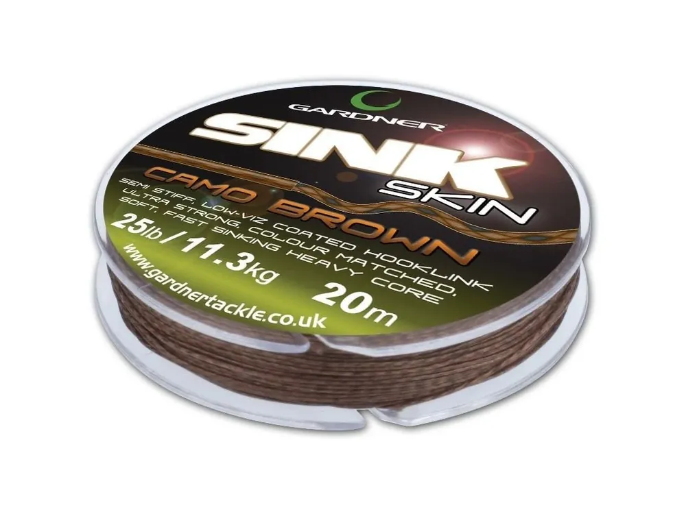 Super Cena Gardner Splétaná šňůra Sink Skin 20m/15lb