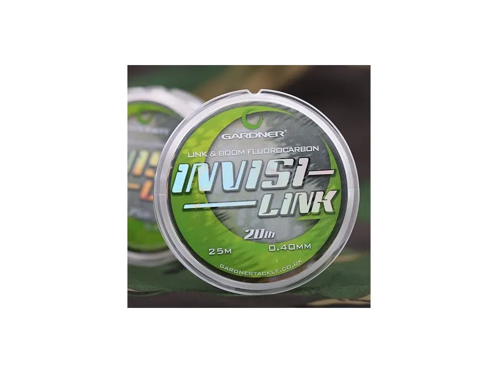 Nakupujte Hned Gardner Fluorocarbonový vlasec Invisi-Link 25m