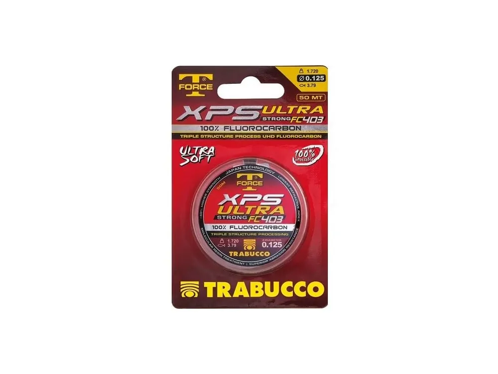 Cenově Výhodný Trabucco Vlasec T-Force XPS Ultra Strong FC403 Fluorocarbon 50m