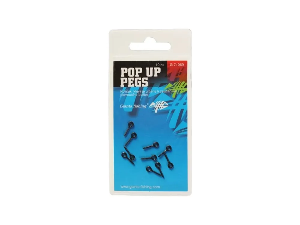 Giants fishing Kolíček s očkem Pop Up Pegs, 10ks Cenový Hit