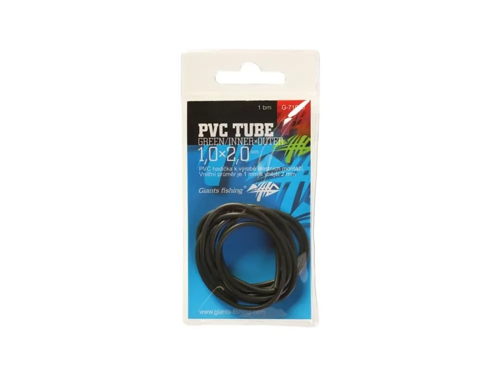 Akční Cena Giants fishing PVC hadička PVC Tube Green/InnerxOuter 2,0x3,0mm,1m
