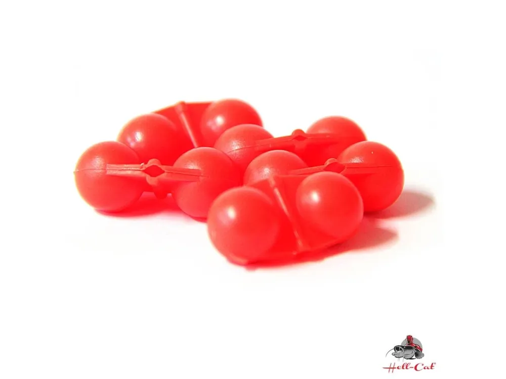 Hell-Cat Chrastítko Scream Balls Red,5ks Výhodná Nabídka