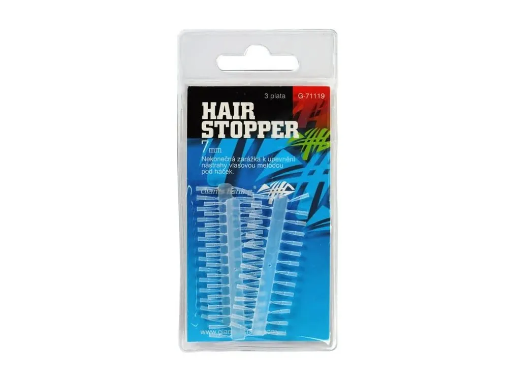 Vrácení Zdarma Giants fishing Vlasová zarážka Hair Stopper 7mm, 3 bal.