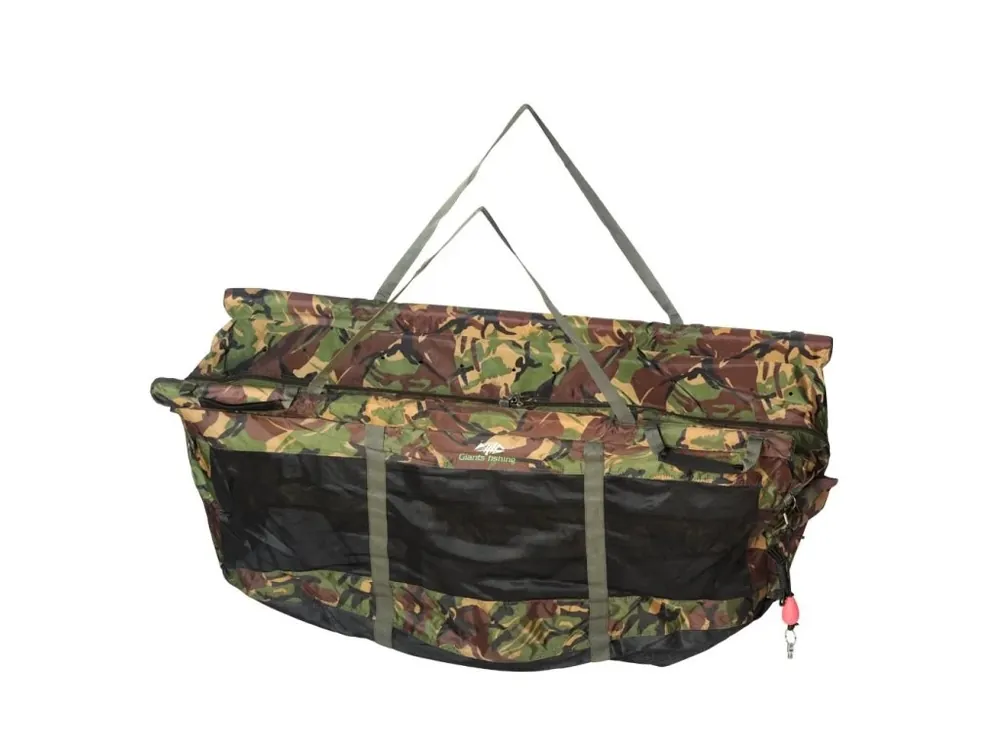 Víkendová Akce Giants fishing Vážící sak plovoucí Weigh Sling Floating Luxury Camo XL