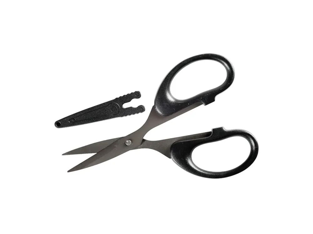 Giants fishing Nůžky černé Scissors with Safety Cap Dokud Zásoby Vydrží