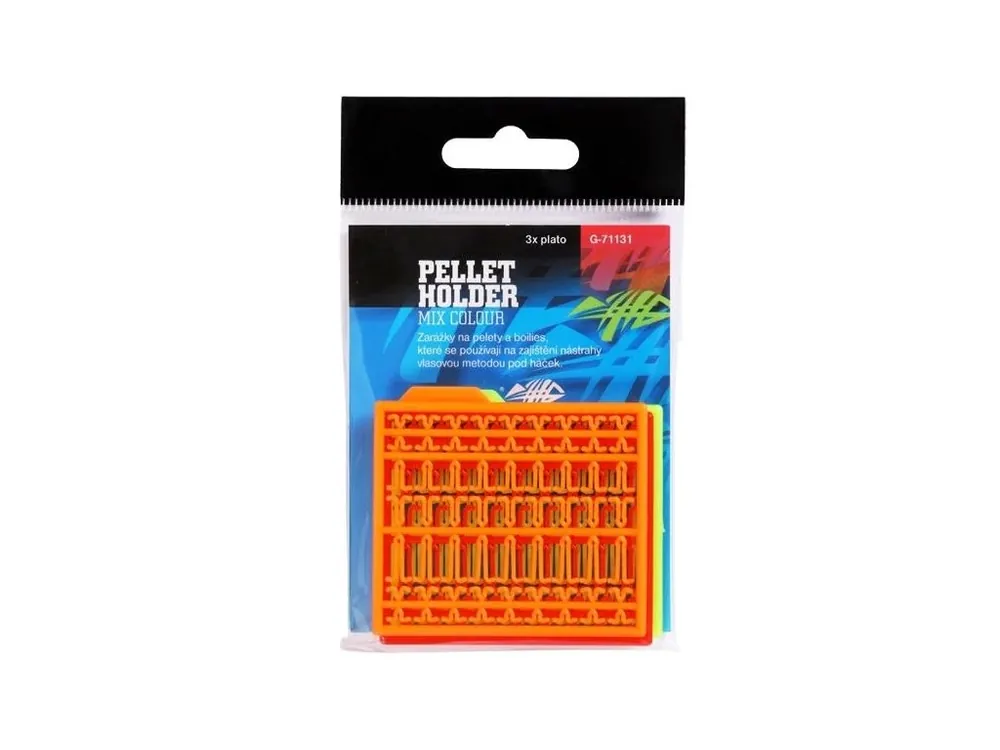 Giants fishing Zarážky na pelety Pellet Holder Mix Colour(oranžová,žlutá,červená),3 bal. Expresní Doručení