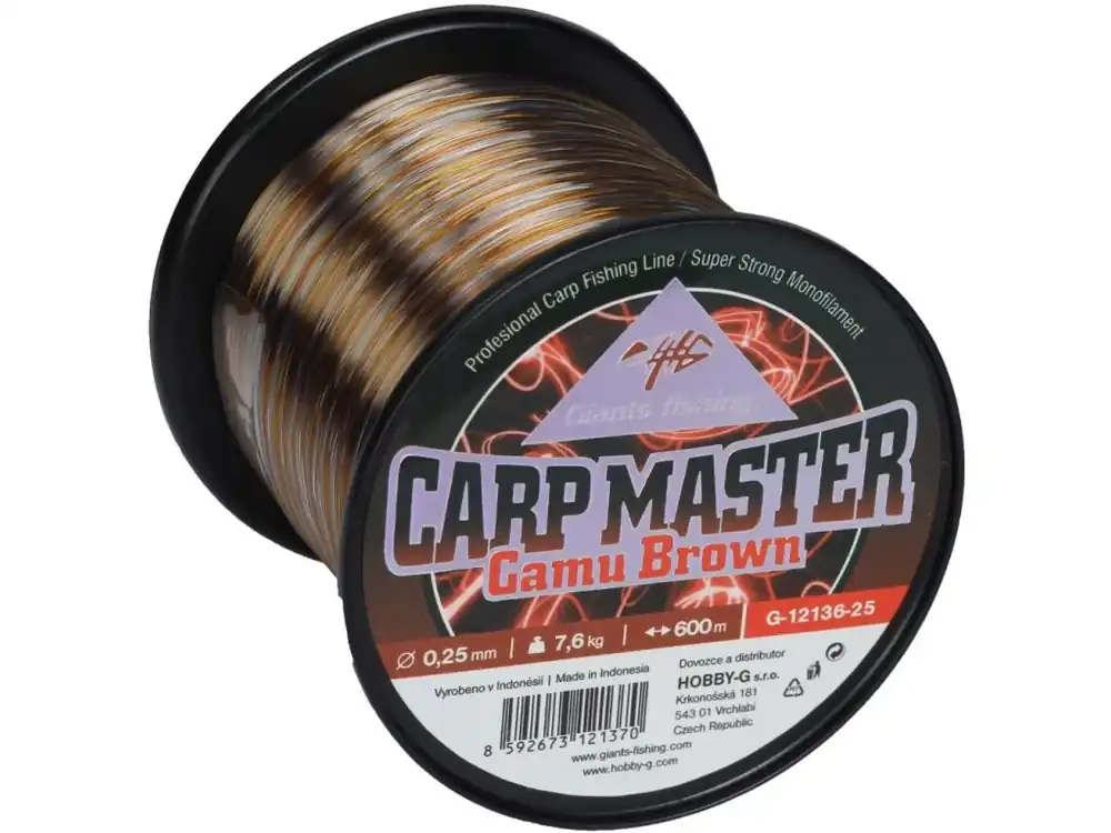 Giants fishing Vlasec Carp Master Camu Brown 600m Aktuální