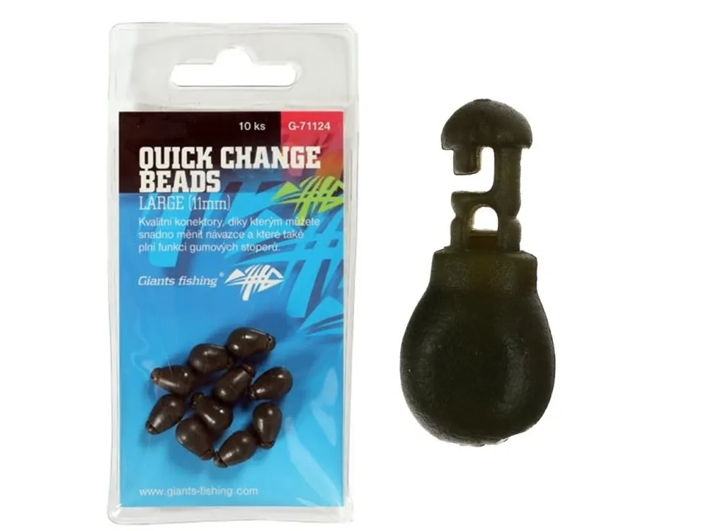 Giants fishing Zarážky Quick Change Beads Large 11mm, 10ks Cenová Bomba