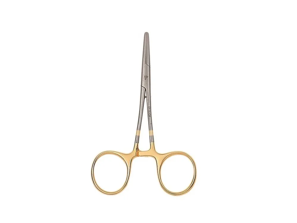 Dr. Slick Co. Pean rovný Standard Clamp 12,5 cm, zlatý Horká Nabídka