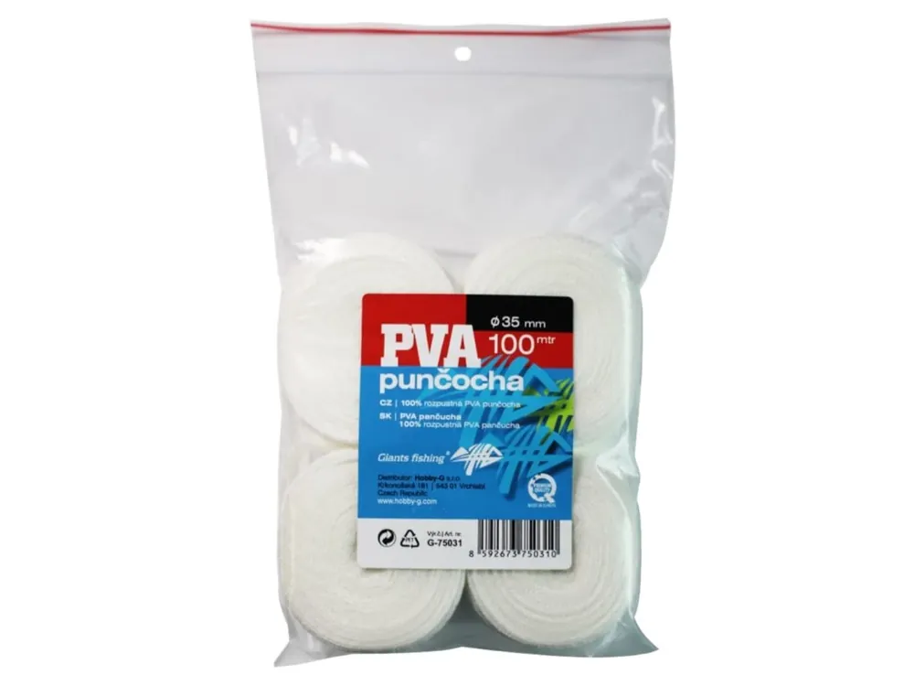 Giants fishing PVA náhradní punčocha Micromesh Refill 35mm/100m ( maxi pack 2x50m ) Nejlepší Volba