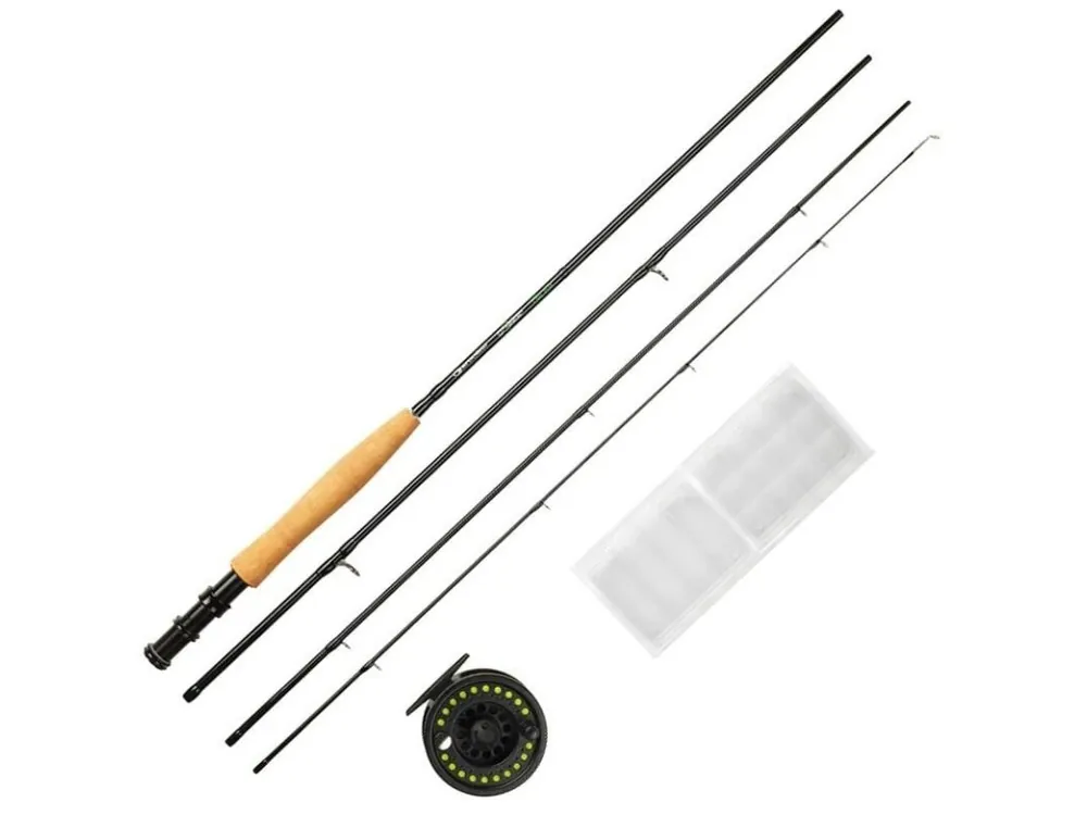 Must-Have Garbolino muškařský set Combo Complete FlyCaster 86 4/5 + naviják + šnůra + doplňky