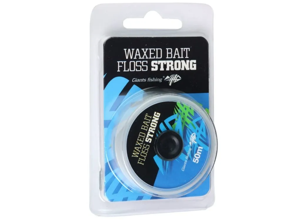 Ověřený Giants fishing Šňůrka Waxed Bait Floss Strong 50m