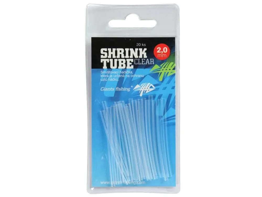 Výprodej Giants fishing Smršťovací hadičky čiré Shrink Tube Clear
